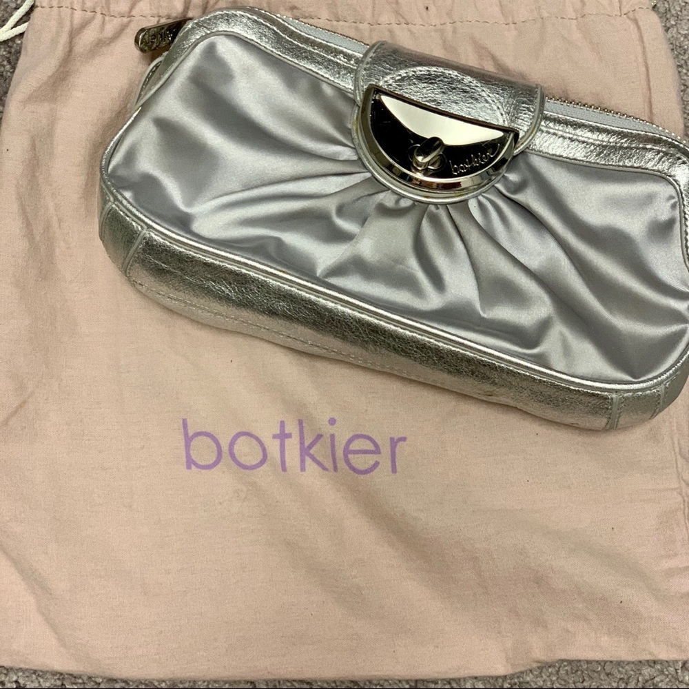 Boktier Silver Evening Clutch